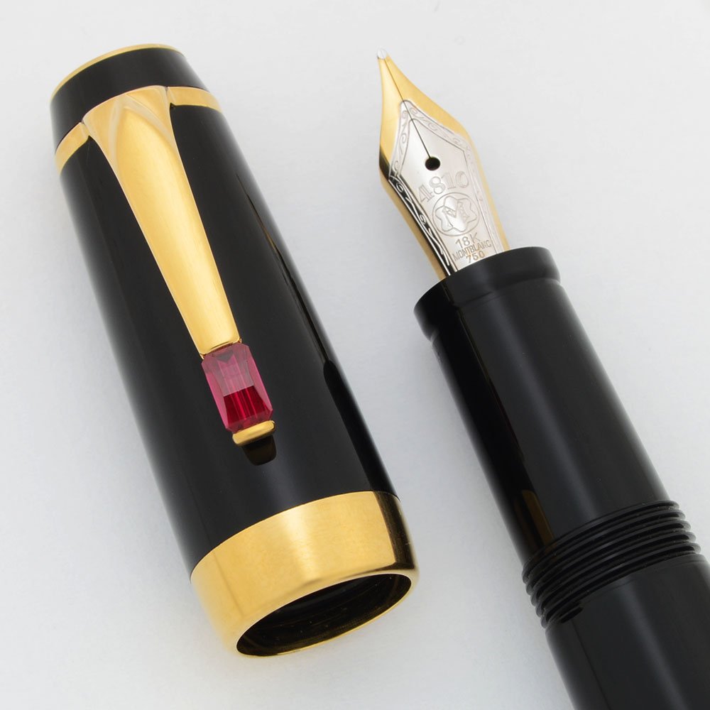 Montblanc Boheme Rouge Fountain Pen - Black, Ruby Jewel